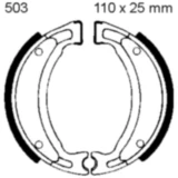 Bremsbacken mit Feder EBC oder 7860794 Alternative: 7375009 passend für: Yamaha CW, YN, CS, PW