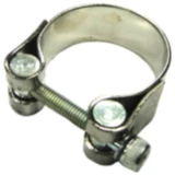 Schelle chrom 45 mm JMP passend für: Kawasaki Z, GPZ, GT, Moto Guzzi T3, Mille, California