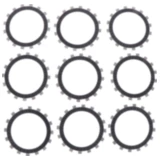 Kupplungslamellen Kohlefaser EBC