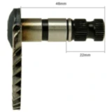 Kickstarterwelle GY6 101 Octane 48 mm / 22 mm passend für: Baotian BT49QT - 7A1, BT49QT - 10, BT49QT - 12A1