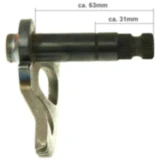 Kickstarterwelle 101 Octane 63 mm/31MM passend für: Keeway F - Act, RY8, Matrix