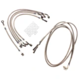 Stahlflex Bremsschlauch Kit 7-teilig anthrazit