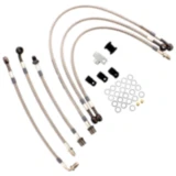 Bremsschlauch Stahlflex Kit anthrazit 6-teilig 7570123