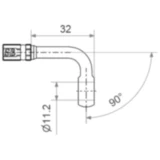 Ringfitting Vario HD TYP119 11.2 mm 90 für Motorräder