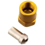 Beweglicher Innengewindeadapter Vario TYP610 IGL M10 x 1 gold