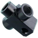 3-Wege Verteiler M10 x 1.00 anthrazit für Motorräder