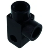 2-Wege Verteiler 90° TYP832 3/8 UNF schwarz