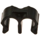 Bremsleitungshalter 2-fach Typ RH-27 7 mm schwarz für Motorräder