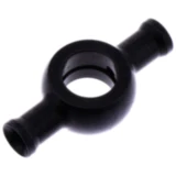 2-Wege Verteiler geschraubt TYP945 schwarz