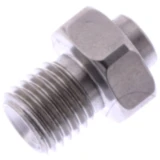 Aussengewinde fest Vario TYP521 M10 x 1.25 Edelstahl für Motorräder