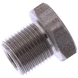 Bewegliches Außengewinde Vario TYP450 M12X1+Y Edelstahl