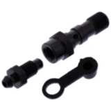 Hohlschraube doppelt M10 x 1 mit Entlüfternippel für Motorräder 7572057