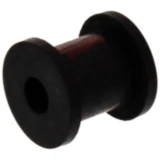 Durchführtülle 7X14X15 schwarz für Stahlflexleitungen