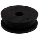 Durchführtülle 7x25x6 schwarz für Stahlflexleitungen