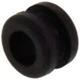 Durchführtülle 8X11X4 schwarz für Stahlflexleitungen