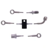 Bremsschlauch Stahlflex Kit Anschluss silber 4 - teilig passend für: BMW K
