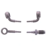 Bremsschlauch Stahlflex Kit Anschluss silber 2 - teilig passend für: BMW K