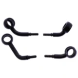 Bremsschlauch Stahlflex Kit Anschluss schwarz 2 - teilig passend für: BMW S