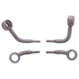 Bremsschlauch Stahlflex Kit Anschluss silber 2 - teilig passend für: Honda CB 7576054