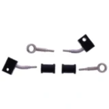 Bremsschlauch Stahlflex Kit Anschluss silber 2 - teilig passend für: Honda CBF 7576058