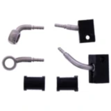 Bremsschlauch Stahlflex Kit Anschluss silber 2 - teilig passend für: Honda CBR