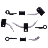 Bremsschlauch Stahlflex Kit Anschluss schwarz 4 - teilig passend für: Honda CBR