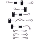 Bremsschlauch Stahlflex Kit Anschluss silber 10 - teilig passend für: Honda CBR