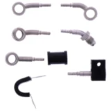 Bremsschlauch Stahlflex Kit Anschluss silber 3 - teilig passend für: Honda CBR 7576072