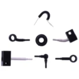 Bremsschlauch Stahlflex Kit Anschluss schwarz 3 - teilig passend für: Honda MSX