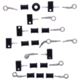 Bremsschlauch Stahlflex Kit Anschluss silber 9 - teilig passend für: Honda VFR