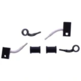 Bremsschlauch Stahlflex Kit Anschluss schwarz 2 - teilig passend für: Kawasaki ZX - 10R