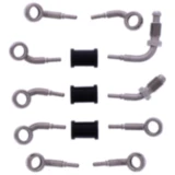 Bremsschlauch Stahlflex Kit für Motorräder 5-teilig