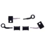 Stahlflex Bremsschlauch Kit 2-teilig schwarz für Motorräder