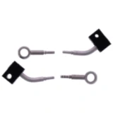 Bremsschlauch Stahlflex Kit silber 2-teilig 7576174