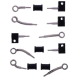 Bremsschlauch Stahlflex Kit silber 5-teilig für Motorräder