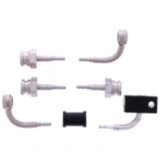 Bremsschlauch Stahlflex Kit mit silver Anschluss 3-teilig