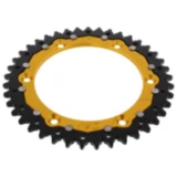 Kettenrad Dual 41Z Teilung 520 gold ZF Innendurchmesser 136 Lochkreis 156 passend für: Husqvarna TE, WR, SM, CR