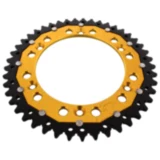 Kettenrad Dual 45Z Teilung 520 gold ZF Innendurchmesser 136 Lochkreis 156 passend für: Husqvarna TE, WR, SM, CR