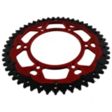 Kettenrad Dual 51Z Teilung 520 rot ZF Alternative: 7582492 passend für: Honda CRF, CR, XR