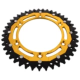 Kettenrad Dual 43Z Teilung 520 gold ZF für Motorräder