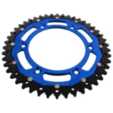 Kettenrad Dual 46Z Teilung 520 blau ZF Innendurchmesser 125 Lochkreis 150 passend für: Husqvarna FE, FC, TE
