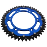 Kettenrad Dual 47Z Teilung 520 blau ZF Innendurchmesser 125 Lochkreis 150 passend für: Husqvarna FE, FC, TE