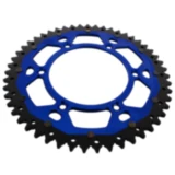 Kettenrad Dual 51Z Teilung 520 blau ZF Innendurchmesser 125 Lochkreis 150 passend für: Husqvarna FE, FC, TE