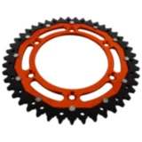 Kettenrad Dual 45Z Teilung 520 orange ZF Alternative: 7582532 passend für: Husqvarna FE, FC, TE