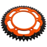 Kettenrad Dual 48Z Teilung 520 orange ZF Alternative: 7582535 passend für: Husqvarna FE, FC, TE