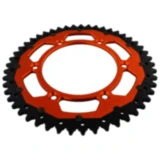 Kettenrad Dual 49Z Teilung 520 orange ZF Alternative: 7582537 passend für: Husqvarna FE, FC, TE