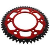 Kettenrad Dual 51Z Teilung 520 rot ZF Innendurchmesser 125 Lochkreis 152 passend für: Beta RR, Xtrainer, RX