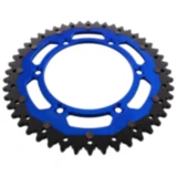 Kettenrad Dual 48Z Teilung 520 blau ZF Innendurchmesser 130 Lochkreis 150 passend für: Fantic XEF, XX, XXF