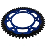 Kettenrad Dual 50Z Teilung 520 blau ZF Innendurchmesser 130 Lochkreis 150 passend für: Fantic XEF, XX, XXF