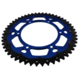 Kettenrad Dual 51Z Teilung 520 blau ZF Innendurchmesser 130 Lochkreis 150 passend für: Fantic XEF, XX, XXF